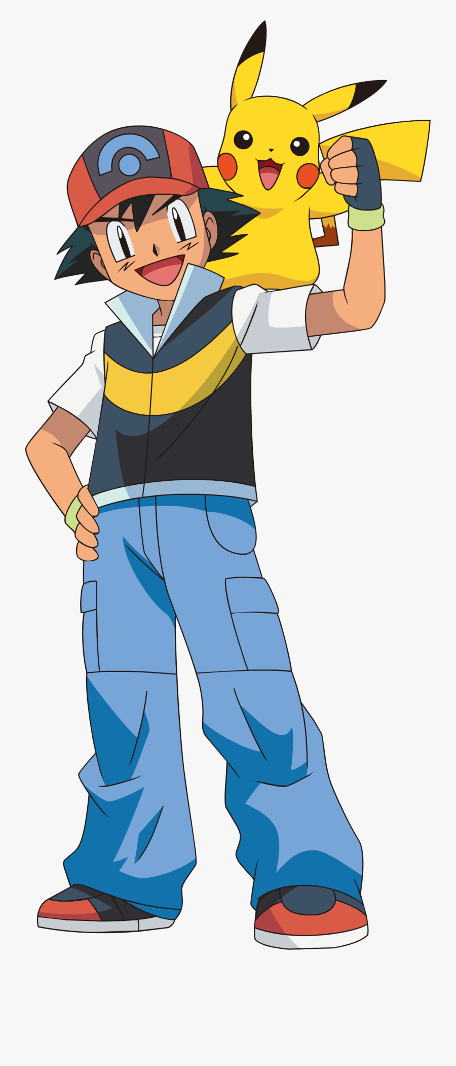 Transparent Anime Png Images - Pokemon Diamond And Pearl Ash, Transparent Clipart