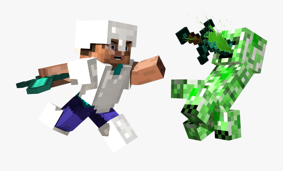 Jpg Royalty Free Download Minecraft Roblox Herobrine Fighting Minecraft Steve And Creeper Free Transparent Clipart Clipartkey - pictures of roblox herobrine