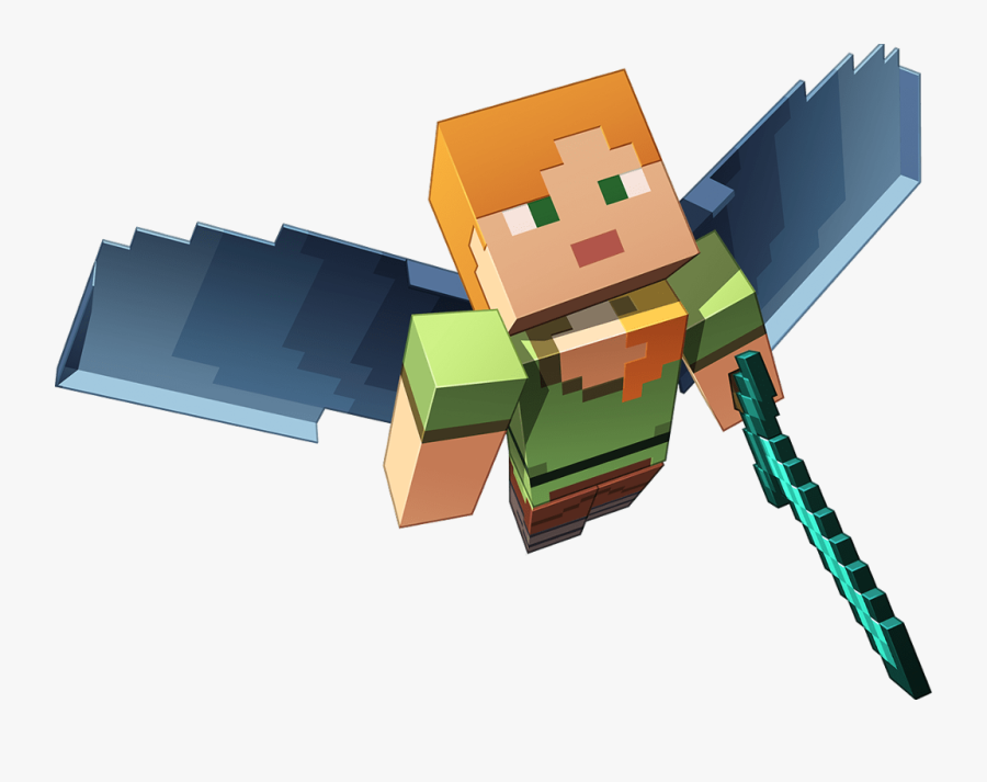 #mc #minecraft #mine #craft #steve #skin #alex #bw - Minecraft Png, Transparent Clipart