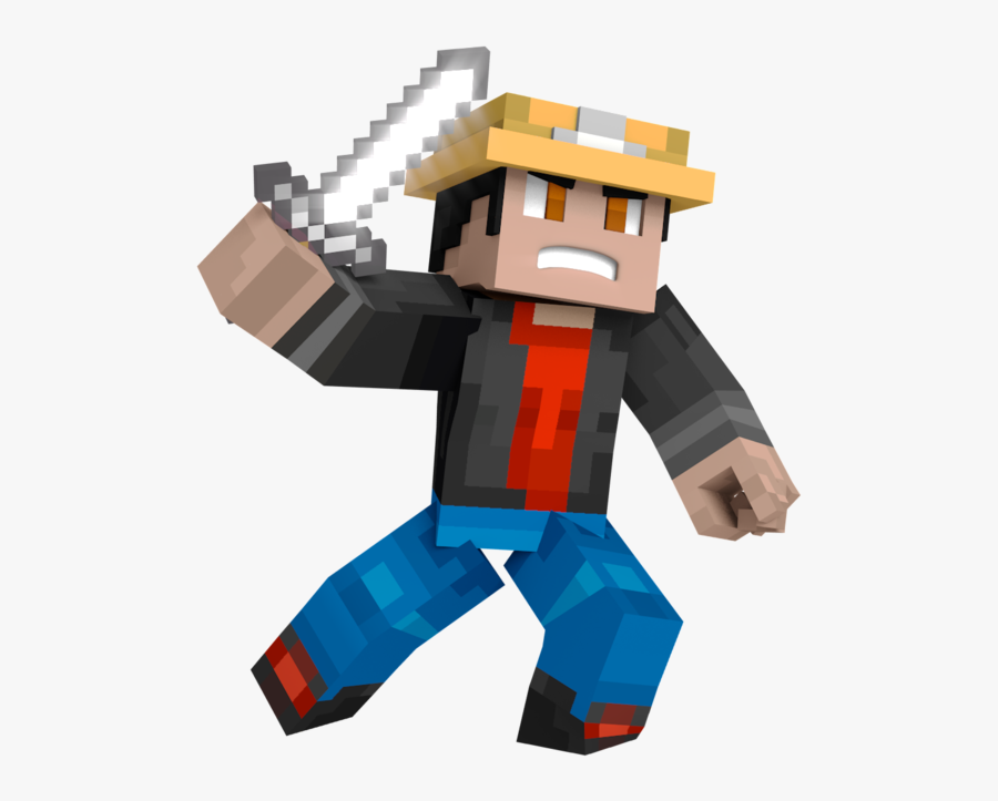 Minecraft Steve Render By Cornerscout Clipart Free - Minecraft Animation Skin Png, Transparent Clipart