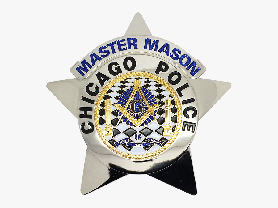 Transparent Masonic Square And Compass Png - Police Badge Mason, Transparent Clipart