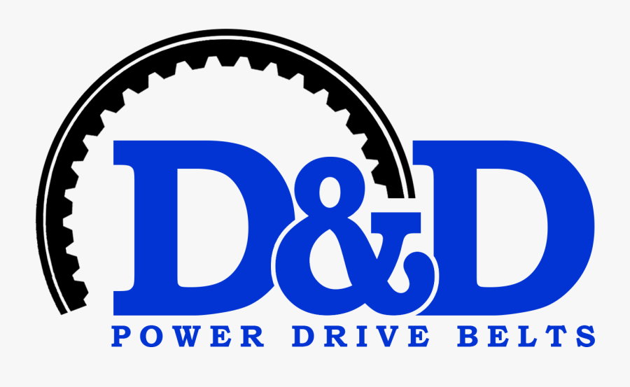 D & D Global Power Drive Belts Logo, Transparent Clipart