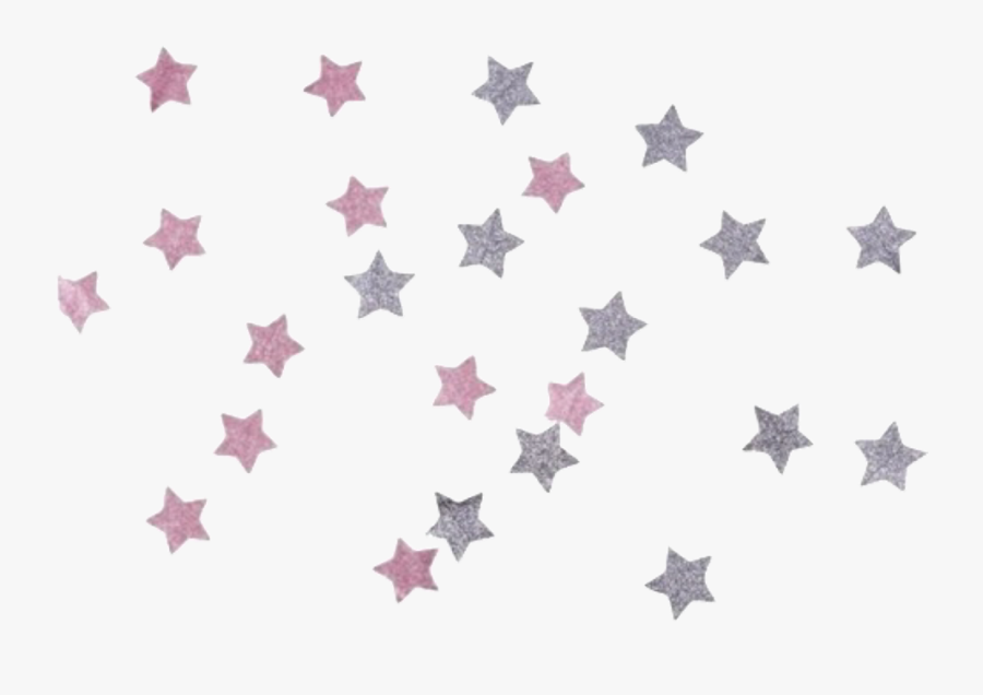 #colorful #stars #png #editing #needs #overlay #edit - Pink And Silver Stars, Transparent Clipart