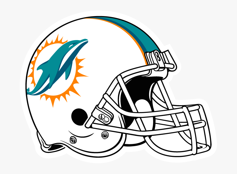 Dolphins Helmet - Ohio Bobcats Football Helmet, Transparent Clipart