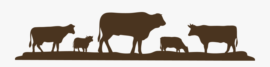Cows Clipart Shadow - Grain And Cattle As Money, Transparent Clipart