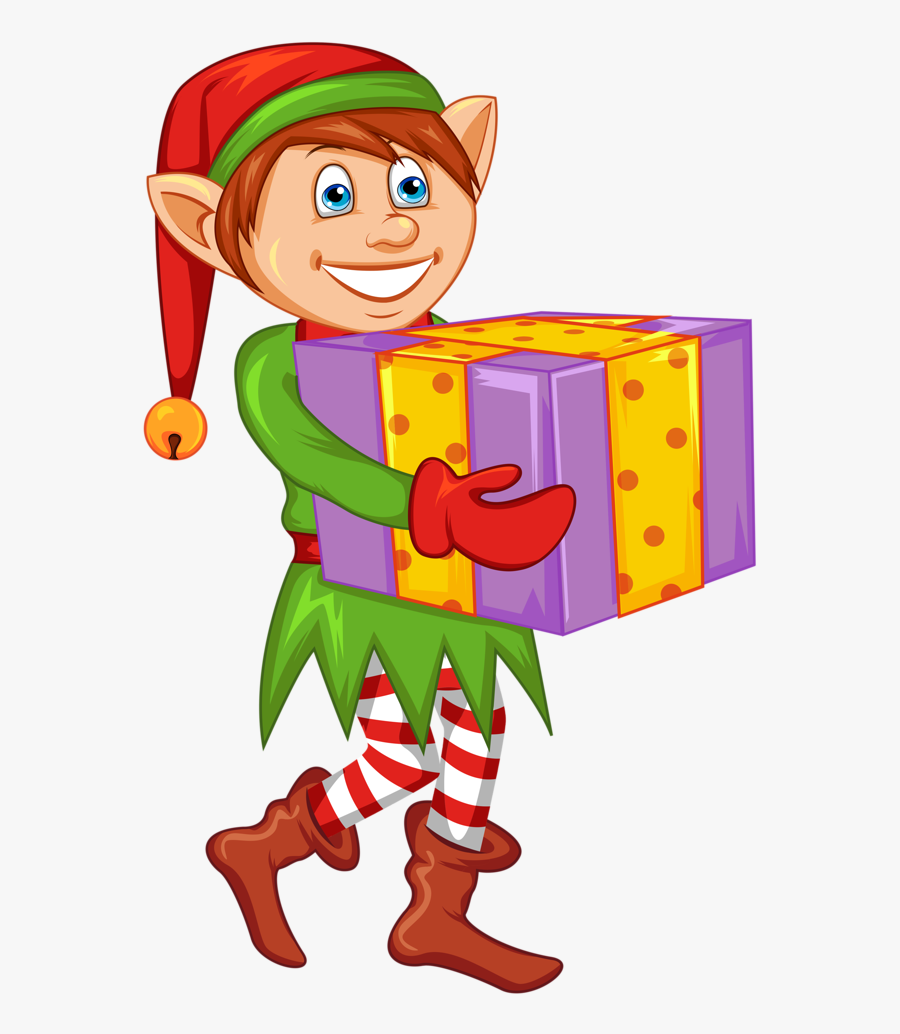 Duende Con Regalos Png , Free Transparent Clipart - ClipartKey