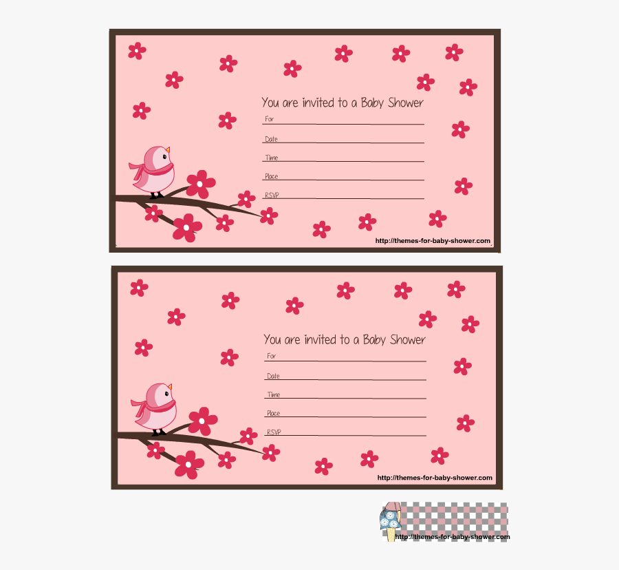 Transparent Nautical Baby Shower Clipart - Pink Baby Shower Invitations Printables, Transparent Clipart