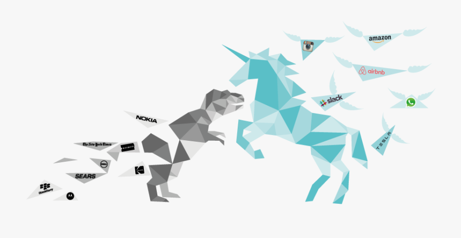 Why Unicorns Eat Dinosaurs For Breakfast - Origami, Transparent Clipart