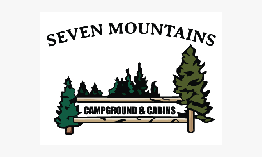 Seven Mountains Campground - Illustration, Transparent Clipart