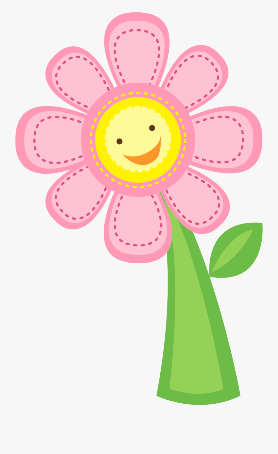 Alice In Babyland Clipart - Flower Clipart With Smile , Free ...