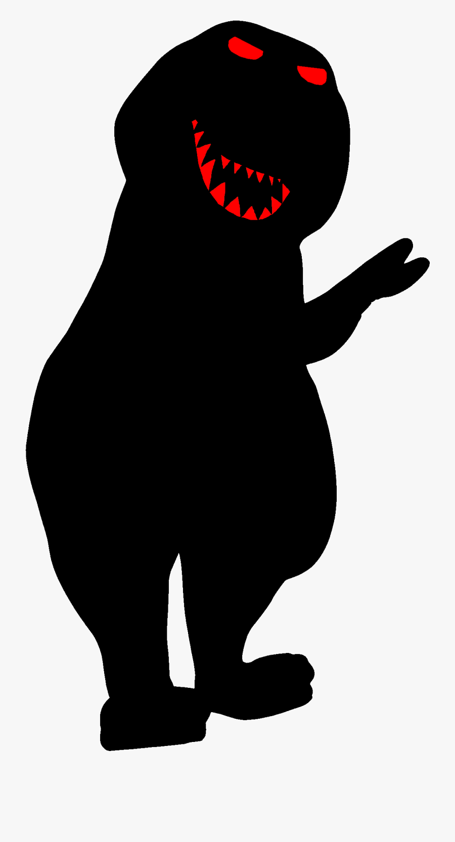 Joey Slikk& - Dark Barney The Dinosaur, Transparent Clipart