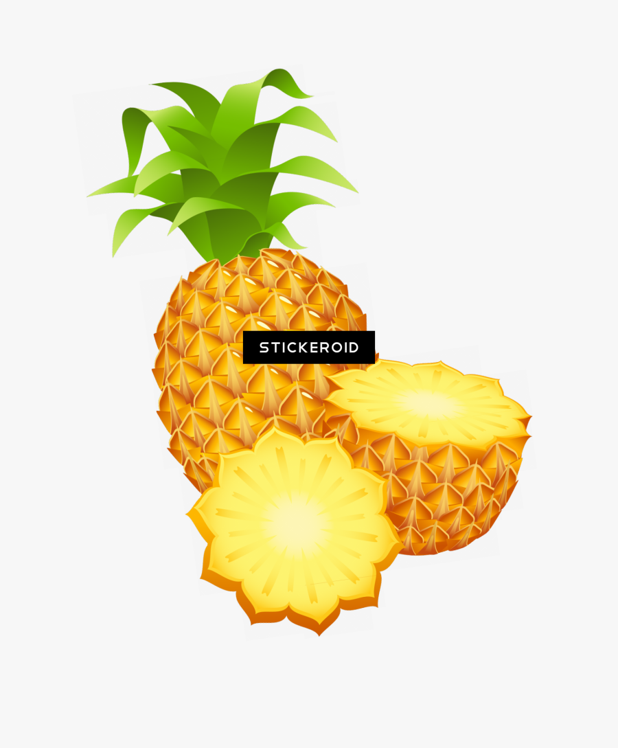 Pineapple, Transparent Clipart