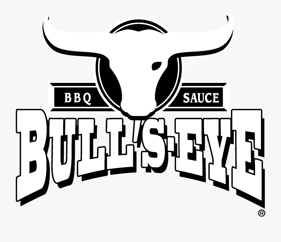 Bull"s Eye Logo Black And White - Eye, Transparent Clipart