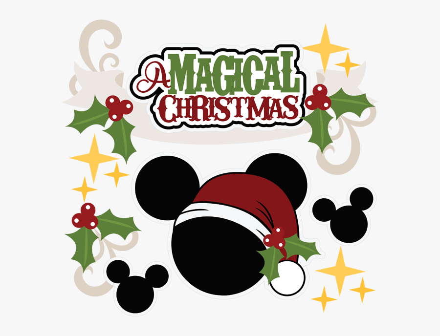 Free Disney Christmas Svg, Transparent Clipart