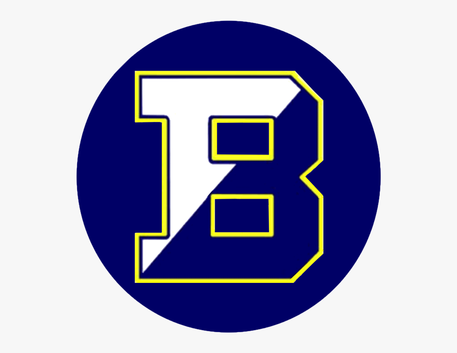 B Logo - Brighton High School B, Transparent Clipart