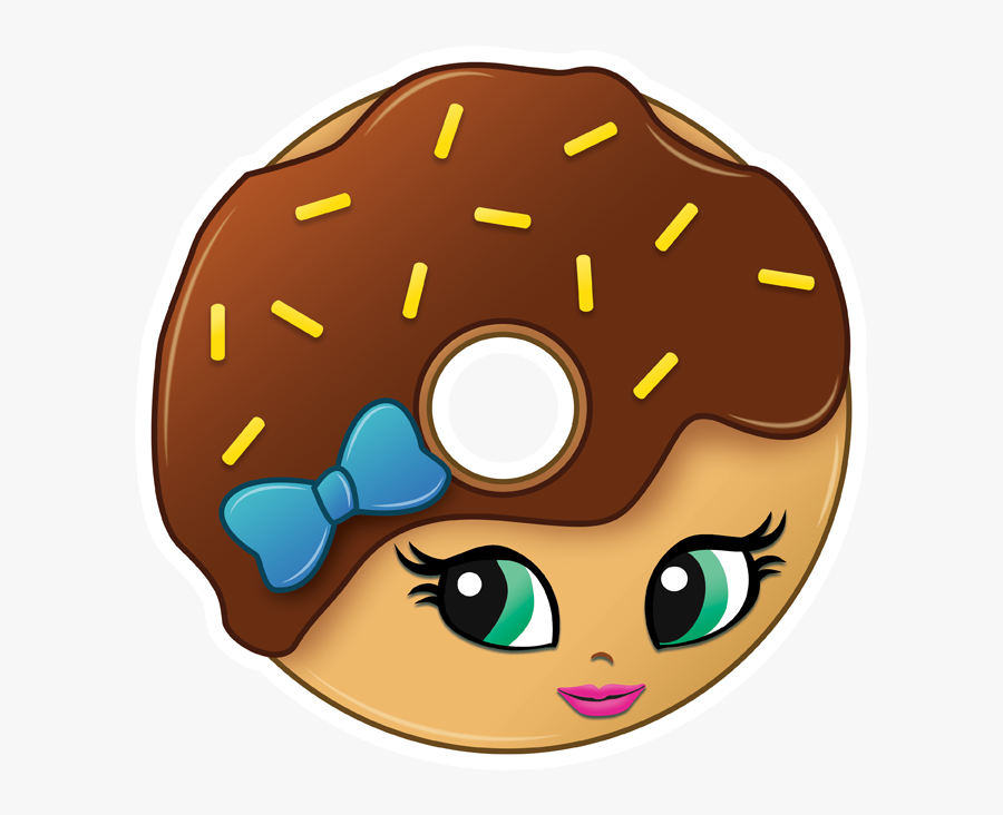 Transparent Kawaii Donut Clipart, Transparent Clipart