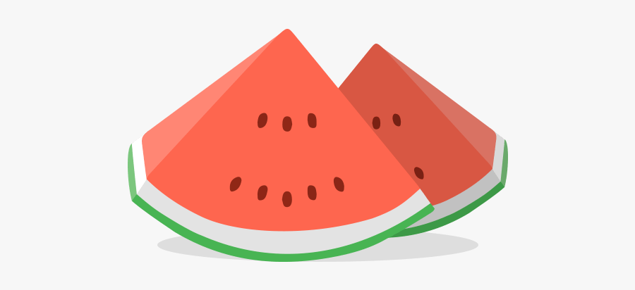 Papaya Drawing Half Watermelon - Watermelon, Transparent Clipart