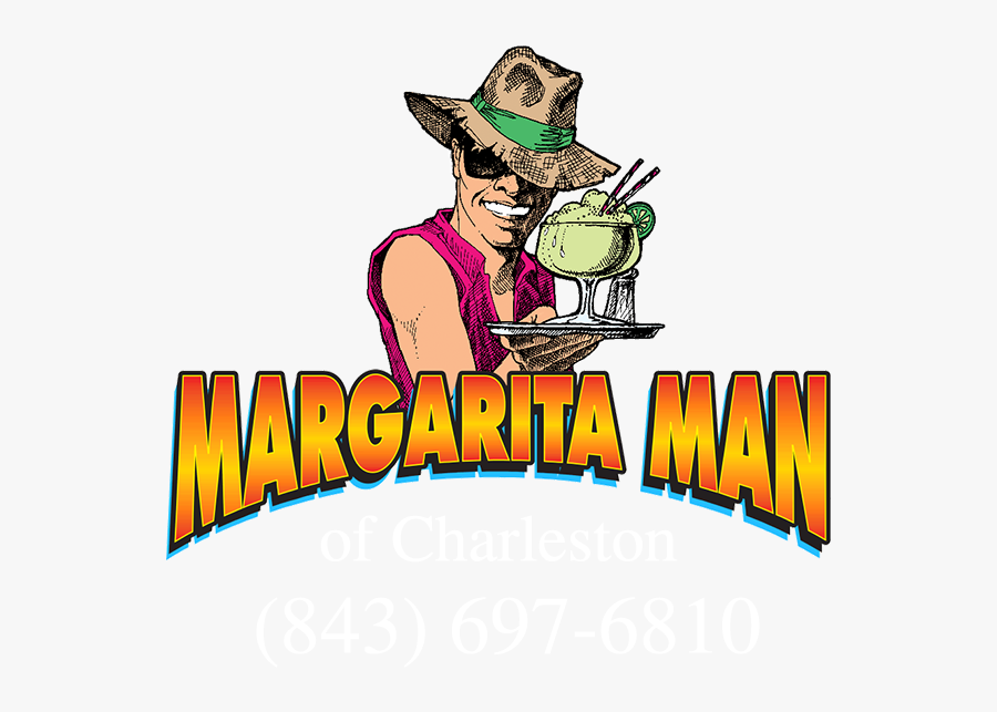 Margarita Man Of Charleston - Margarita Man Slushie, Transparent Clipart