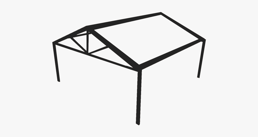 Gable Patio - Coffee Table, Transparent Clipart