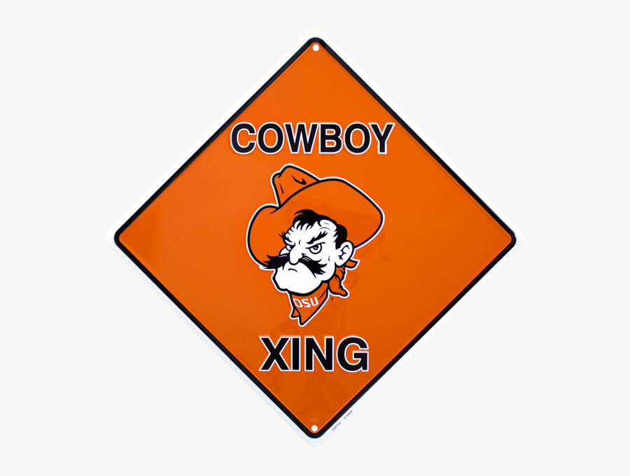 Oklahoma State Cowboy Xing - Oklahoma State University, Transparent Clipart