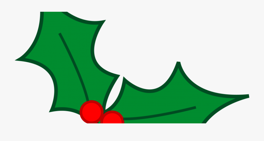 Christmas Clipart Backgrounds - Christmas Holly Leaf Clip Art, Transparent Clipart