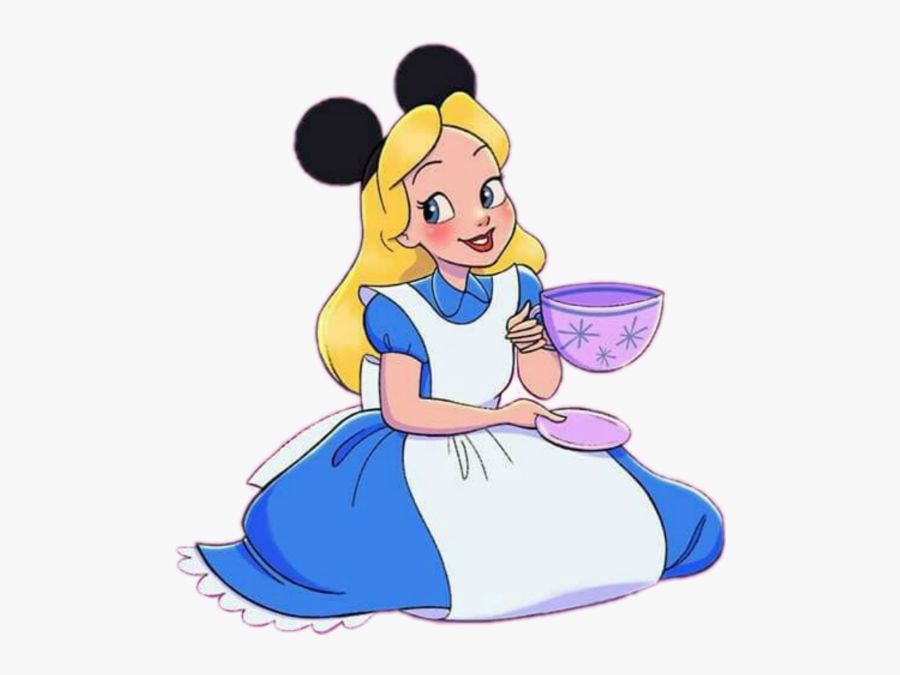 Transparent Disney Fantasia Clipart - Disney Princesses Wearing Mickey Mouse Ears, Transparent Clipart