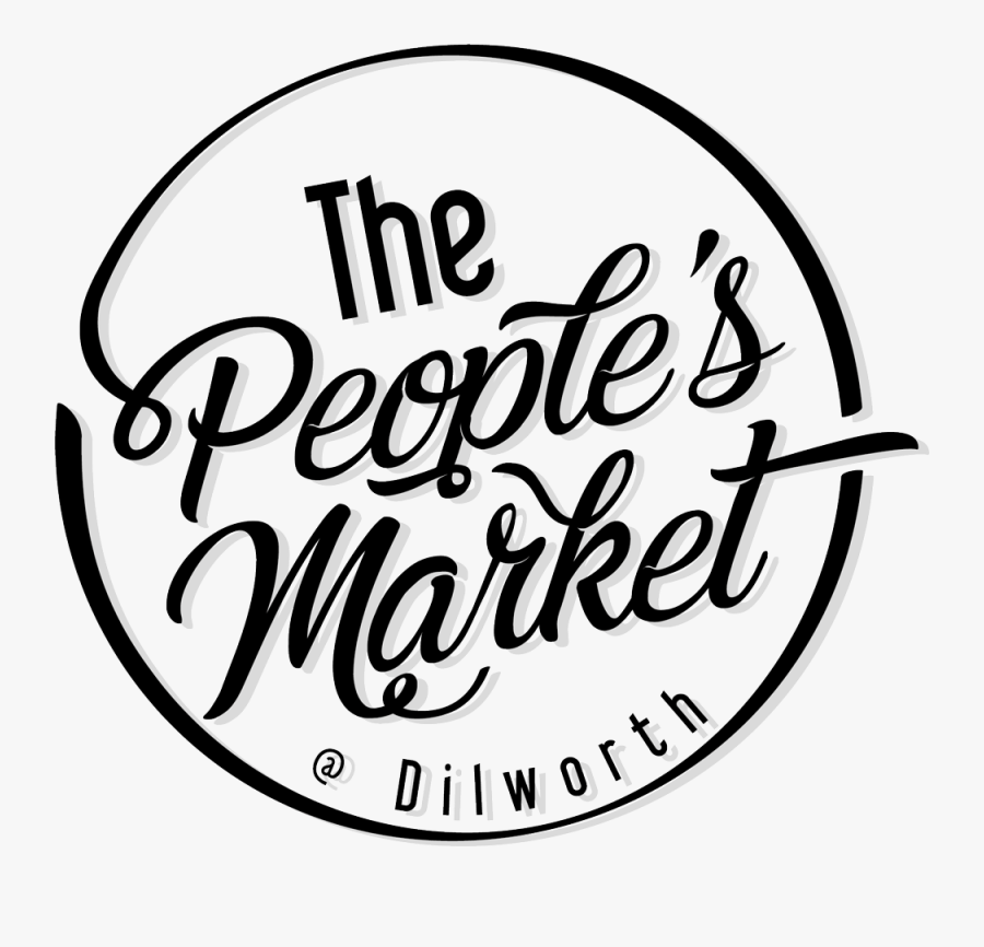 Peoples Market - Calligraphy, Transparent Clipart