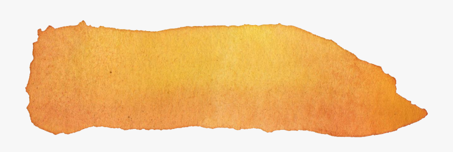 Wood Banner Png - Watercolor Brush Stroke Banner, Transparent Clipart