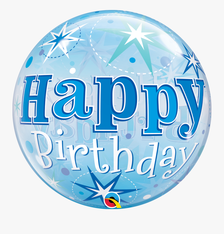 Transparent 30th Birthday Clipart - Transparent Blue Birthday Balloon, Transparent Clipart
