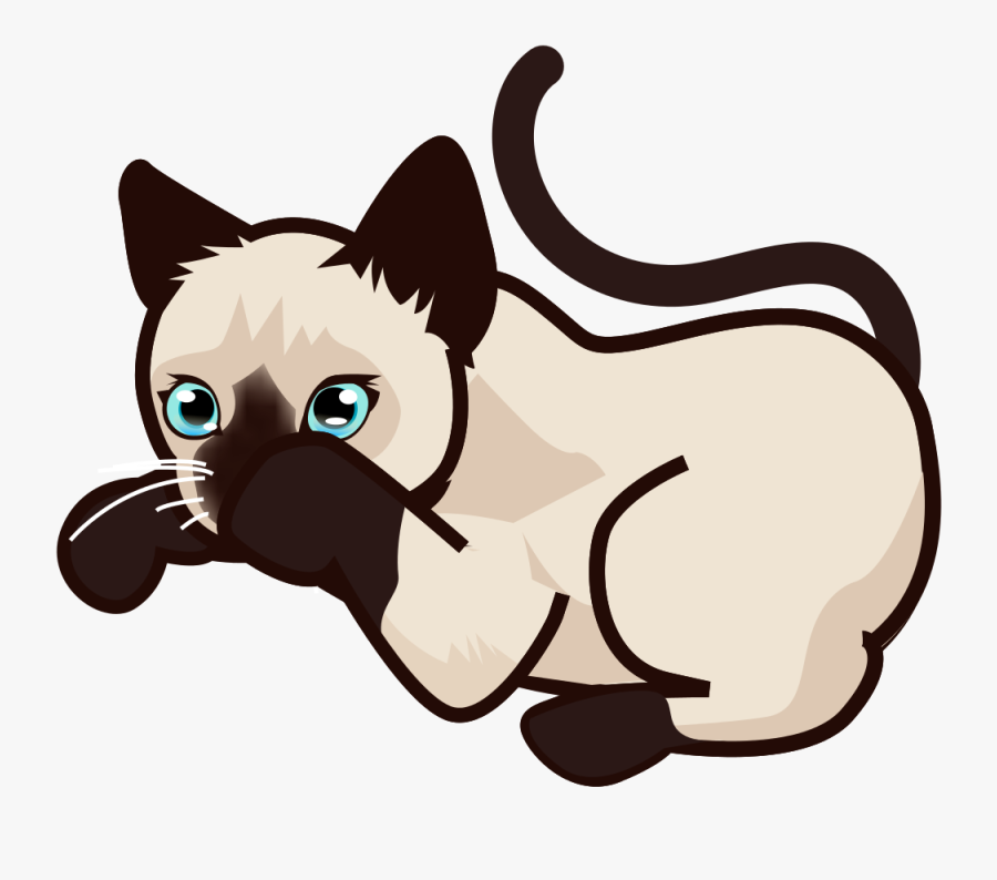 Siamese Cat Clipart Png, Transparent Clipart