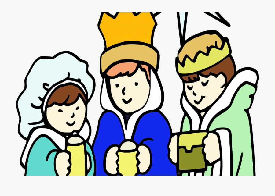 Children"s Christmas Party - Three Kings Kids Drawing, Transparent Clipart