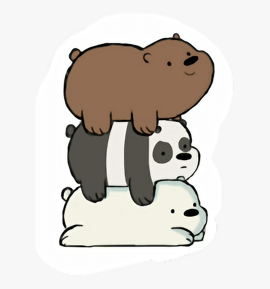 Transparent We Bare Bears Png - Printable We Bare Bears Stickers, Transparent Clipart