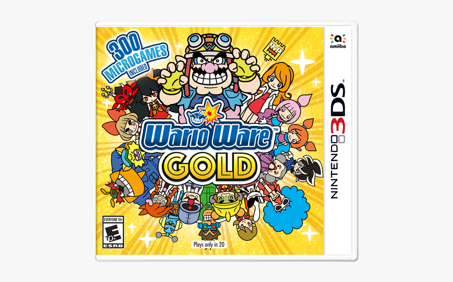 Nintendo 3ds Warioware Gold, Transparent Clipart