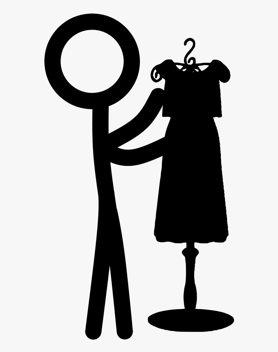 Stick Man Fashion Fashion Designer Free Picture - Fashion Designer Vector Png, Transparent Clipart