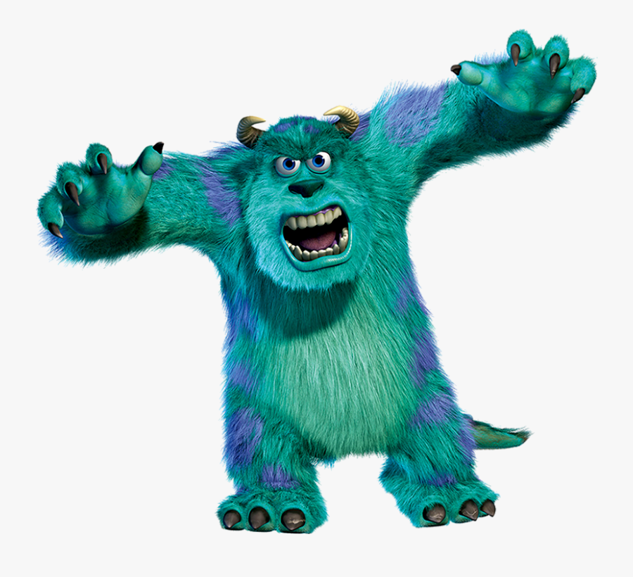 Monstro Sa Png - Sully Monsters Inc Scary, Transparent Clipart