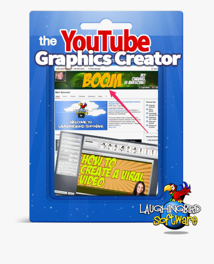 The Youtube Graphics Creator - Creator, Transparent Clipart