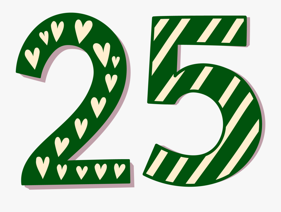25 Number Png Stock Images, Transparent Clipart