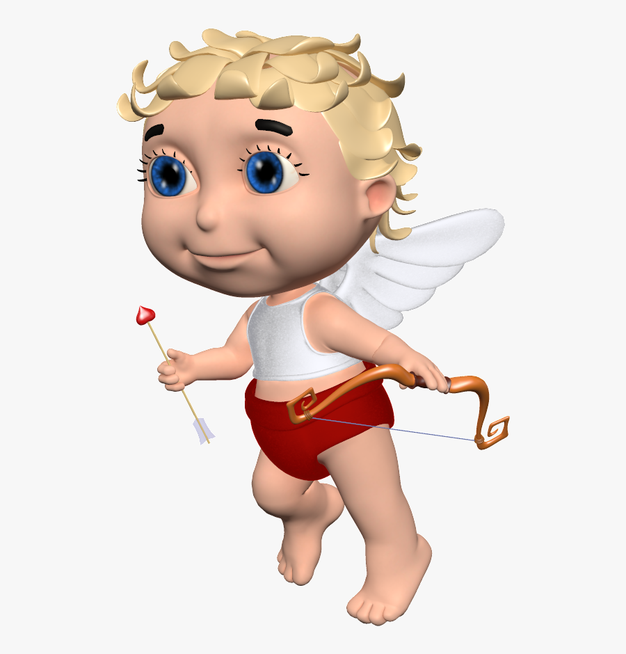 Cupid - Cartoon, Transparent Clipart