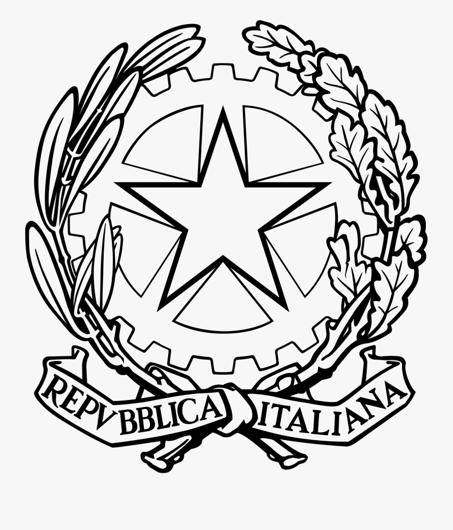 Emblem Of Italy, Transparent Clipart