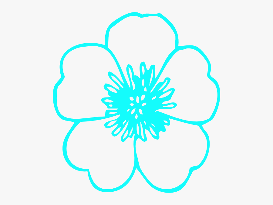 Black White Flower Clip Art - Flower Clip Art Free, Transparent Clipart