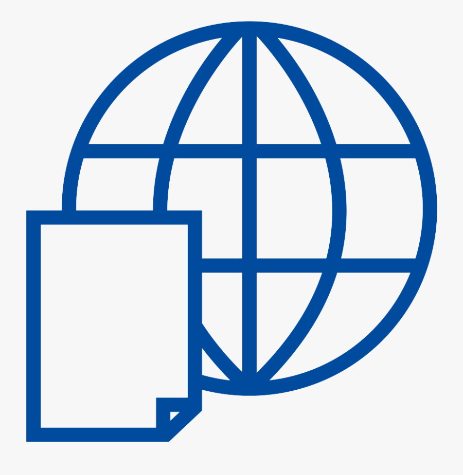 Passport Health"s Web Portal Is Easy To Use - Globe Internet Connection Icon, Transparent Clipart