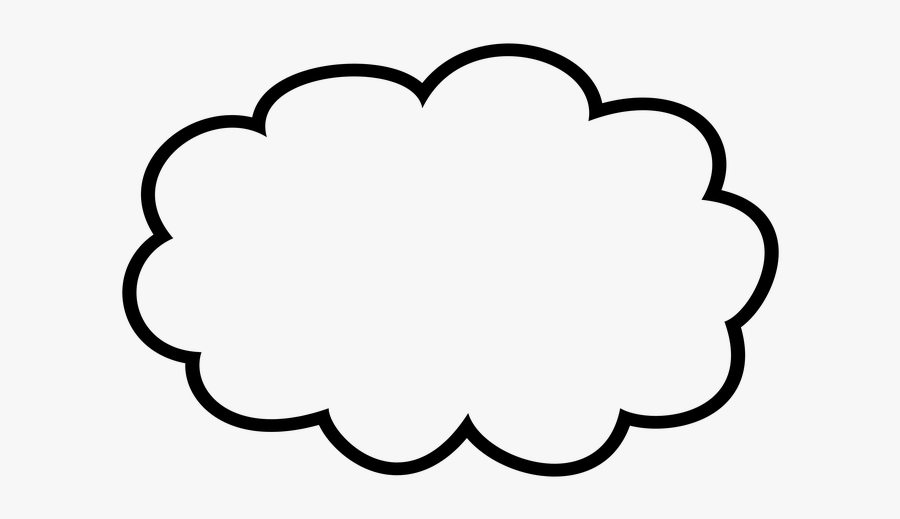 Icon, Cloud, Weather, Sky, Blue, Atmosphere, Cloudy - Sky Clipart Black And White, Transparent Clipart