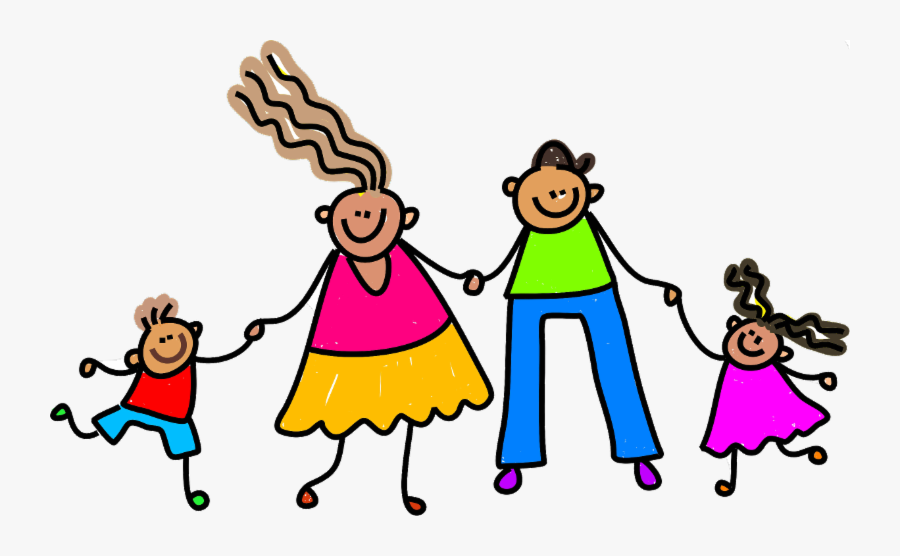 Keeping Your Kindergartner Safe From Lead - Happy Family Clip Art, Transparent Clipart