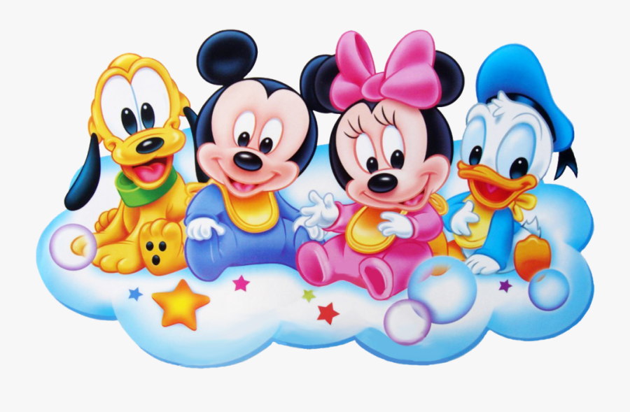 Mickey Minnie Pluto Donald, Transparent Clipart