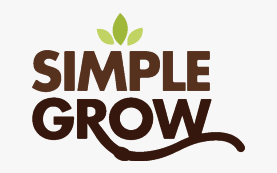 Simple Grow Logo - Graphic Design, Transparent Clipart