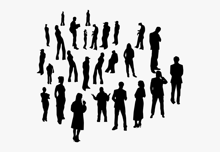 Individual Social Group Human Behavior Person - Crowd Of Individual People, Transparent Clipart