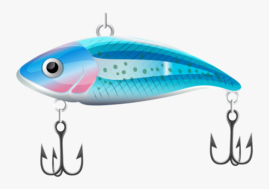 Fishing Bait Blue - Fishing Lure Png, Transparent Clipart