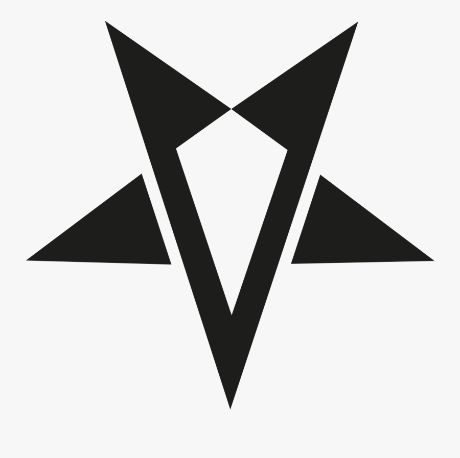 Clip Art Black Star Logo - Vexitus Gaming, Transparent Clipart