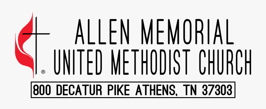 Allen Memorial United Methodist Church - Calligraphy, Transparent Clipart