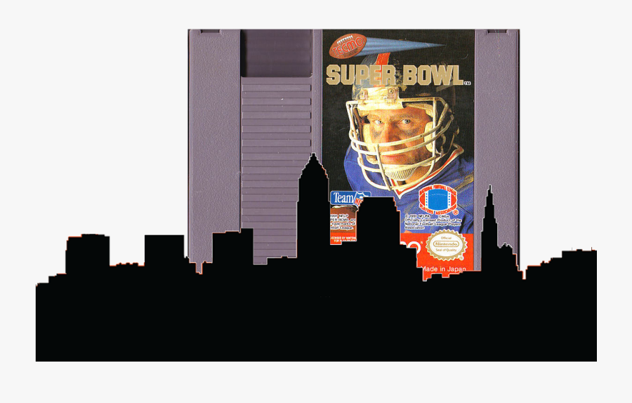 Tecmo Super Bowl Label - Tecmo Super Bowl Cartridge, Transparent Clipart